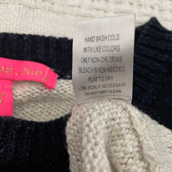 Rebellious One stars and stripes flag print sweater medium SP 7038 - Picture 5 of 10